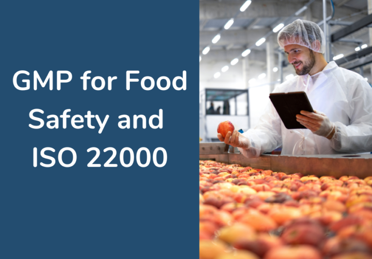 GMP for Food Safety