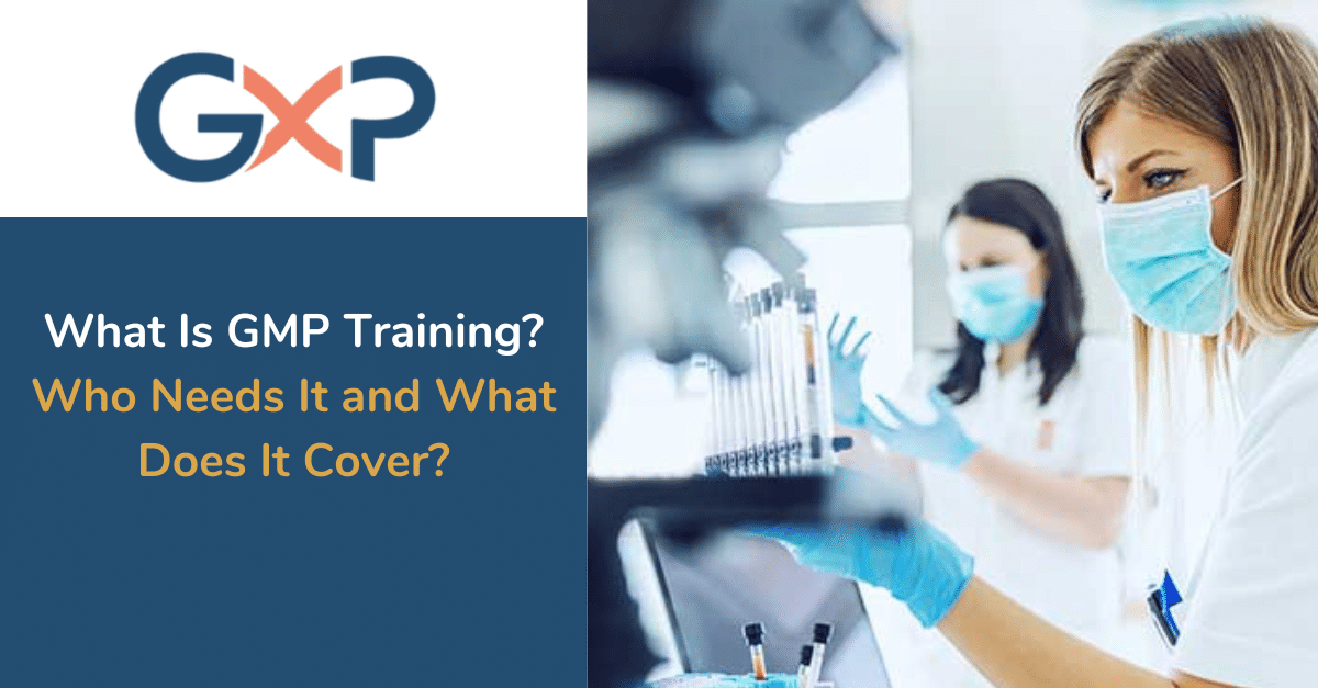 A pharmaceutical production team in a sterile facility participating in a gmp training session to ensure compliance with quality standards.