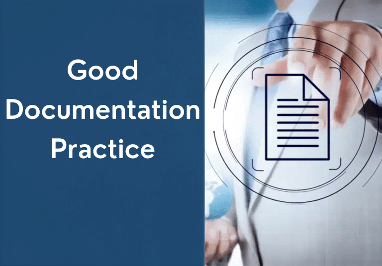 Good Documentation Practice (GDocP) online certified course