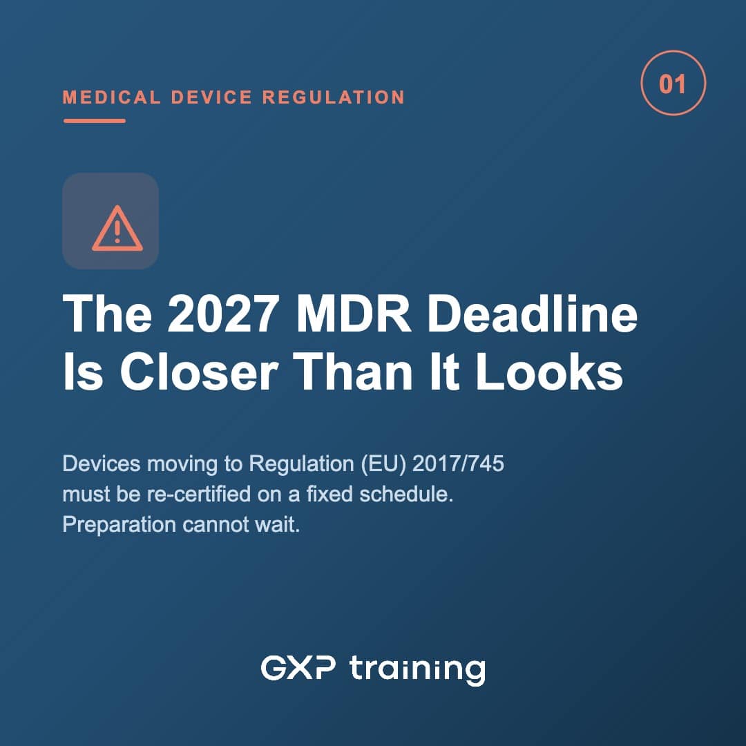 MDR 2027 deadline, slide 1 of 10